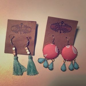 2 pairs of Plunder dangles